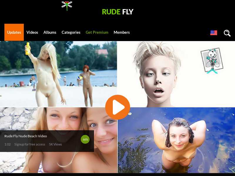 rudefly.com last screenshot