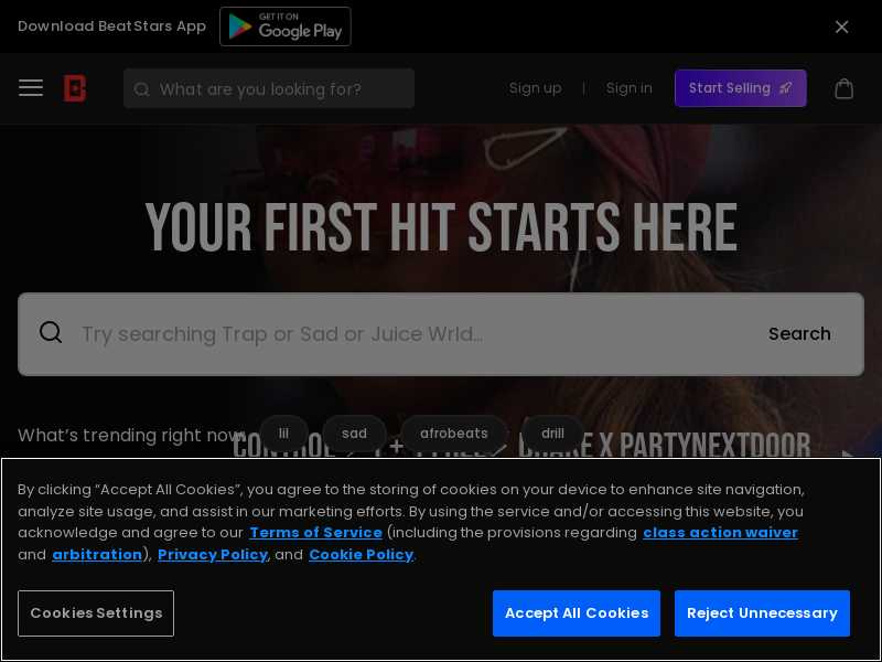 beatstars.com last screenshot
