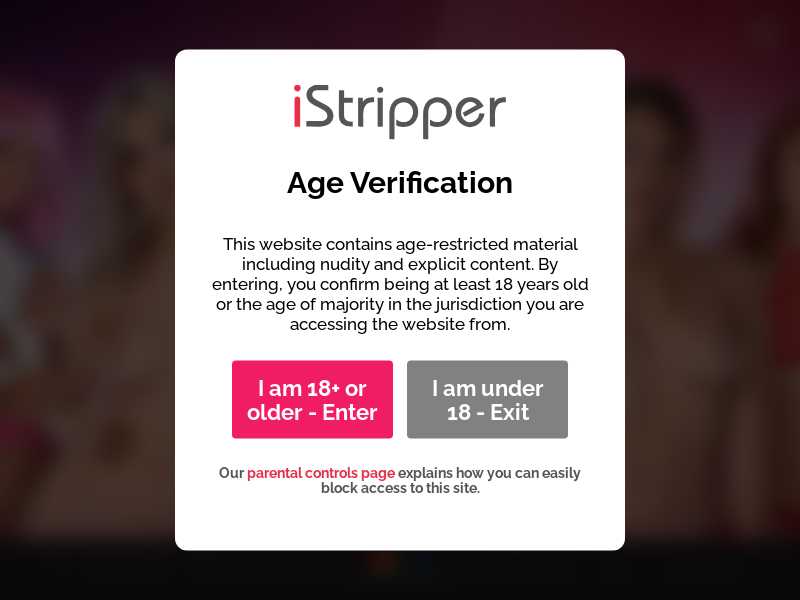 istripper.com last screenshot