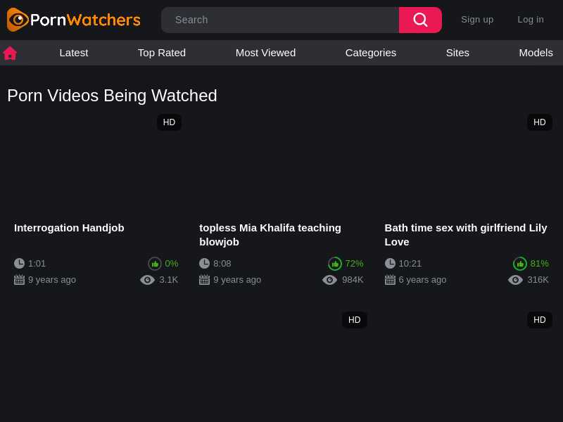 pornwatchers.com last screenshot