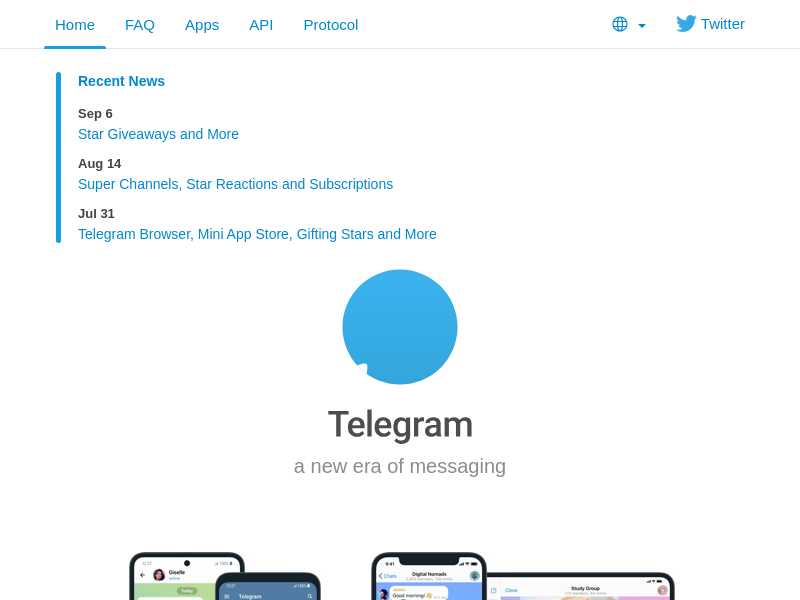 telegram.org last screenshot