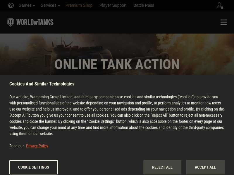 worldoftanks.eu last screenshot