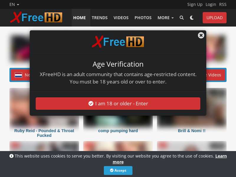 xfreehd.com last screenshot