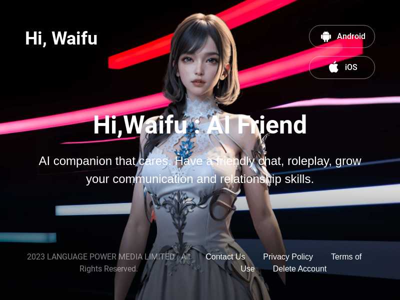 hiwaifu.com last screenshot