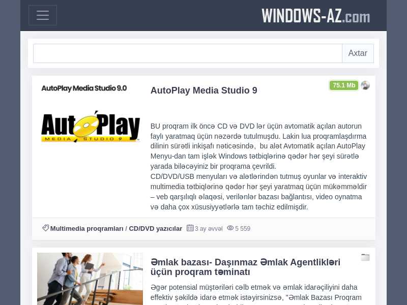 windows-az.com last screenshot